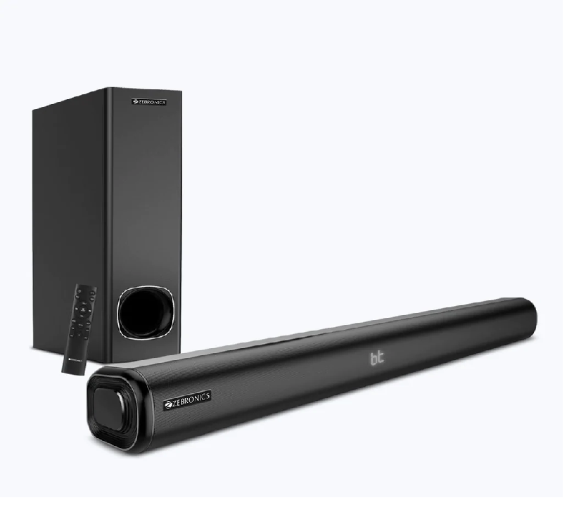 Picture of Zeb Juke bar 600 120W Bluetooth Soundbar with Remote (2.1 Channel, Black)